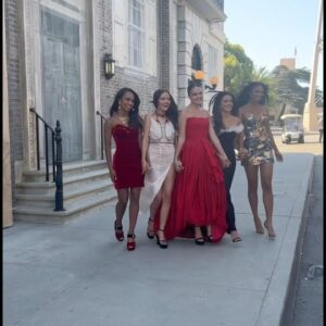 Malia Pyles Instagram - It all started with a phone call
and now it’s time for a sweet goodbye. <3
I want to echo my girls when I say thank you to our cast and crew (and beyond)’s commitment and love for this story. I think we all would’ve loved another chance to go back to Millwood and finish off together, but I am so grateful that we continue to celebrate our memories and make new ones even off set. Thank you to PLL, you gave me life long friends and a life long love. And for everyone that lifted us up online and in real life; you created such a beautiful community. I was always so excited to tweet along and laugh with y’all. I feel so lucky to have encountered so many generous people because of the PLL fan base and fellow horror buffs that welcomed us. ❤️ 🔪 

If I were to write down all the gifts this opportunity has given me, this post would be a novel, but know I consider it the greatest learning journey of my life and see the seeds of abundance on a daily basis that that phone call 3 years ago has given me. I found my voice, my autonomy, and an engine to keep going!!!!!! Thank you thank you to @writerras @lindsaycbring and @davidrapaport for taking a chance on me. Thank you to my liars for holding me on the hard days and always cheering me on. And thanks to everyone that came on our set for your work and kindness. Final girl out ✌️ ✌️