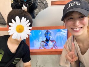 Mari Okamoto Instagram - 今年も #ウルトラヒーローズexpo へ🔥
☺️☺️☺️