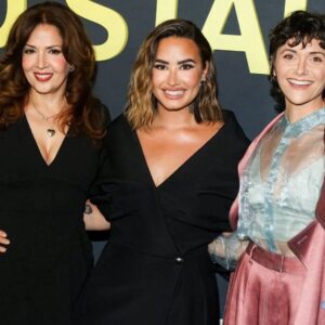 Maria Canals-Barrera Instagram - Reunited with my Camp Rock beauties last night for Demi‘s directorial debut! CHILD STAR is a moving and uniquely transparent look into the surprisingly painful reality of childhood stardom. It is a must see for all, especially parents. #childstar @hulu