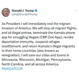 Marjorie Taylor Greene Instagram - THIS is why so many Americans trust President Trump and will be voting for him this election!!