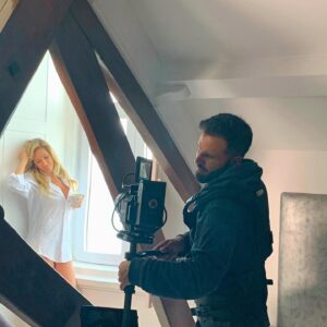 Marlène Duval Instagram - #tournageclip #emmenemoi #soon #video #portugal #cascais @jkpstudio #marleneduval