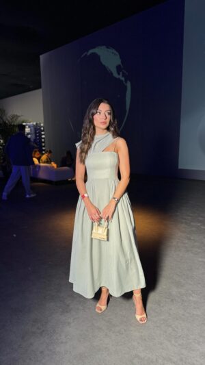 Marwa Karam Instagram - @dubaifashionweek day 1 wearing @chatsbycdam ✨