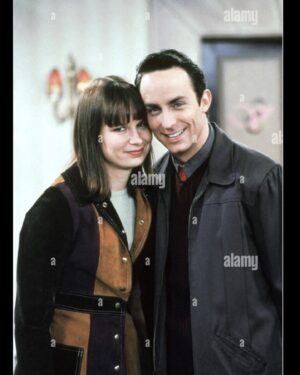 Mary Lynn Rajskub Instagram - Veronica’s Closet @nbc must watch TV 1998 Wally Langham and I as sexually ambitious lovers #sitcom #history #actors #funny #standup #jokes #tvactor