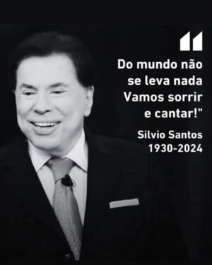 Maurren Maggi Instagram - Hj o Brasil amanheceu triste… 
Ícone da TV brasileira e da maior emissora infantil e de entretenimento 
Conheci Silvio Santos com minha avo Amália 
Era fã de tudo… até ia com ela trocar a telesenna que comprava todo mês…
Silvio Santos sempre deu esperança para o povo… entrava em nossas casa todos os dias com atrações que vejo até hj!!! 
Deixou um legado imenso!!! 
Vamos sentir saudades… 
💔🇧🇷🙏🏼