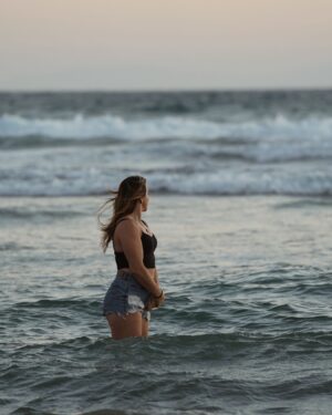 Maycee Barber Instagram - Out West 🌊

#travel #california #ocean