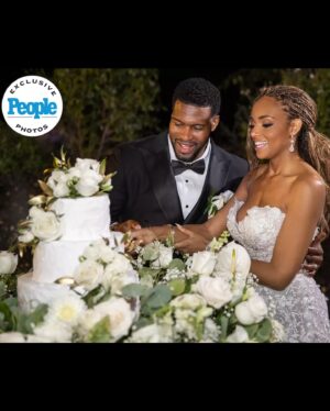 Meagan Tandy Instagram - Same Love Story, New Chapter. 💍♾️

Huge thank you to 
• Officiant: @tim_thecelebritybodygaurd
• DJ Services: @djcreelz @djbselecta 
• Bridal Looks: @sherrihill
• Groom Suit @alsmodernclothing 
• MUA: @mr.austinryde 
• Photo’s & Video: @oryanempire 
• Performers: @loren.wilkerson @brighamwelch.viola 
• Florist: @amore_flowers_cards_gifts 
• Champagne: @perduret 
• Shoes: @ninashoes 
• Welcome Dinner: @pvsprime
• Red Carpet: @robvasphoto 
• Drive-Off Car: @centurywestbmw
