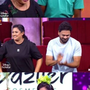 Meera Krishna, Meera Siva Instagram - This week En Veettu Thottathil round🥳

Mr and Mrs chinnathirai season5🥳

@mr_and_mrs_chinnathirai__s5
.
.
.
#MrandMrschinnathirai5 #makapa #nisha
#biggboss_jod_ru_rdy #cooku_with_comali_5s
#trending #trendingreels #trendinginstagramreels
#trendingcomedy #tamilcomedy #cookwithcomali2
#cookwithcomalifans #cookwithcomali #cwc5
#cwc4 #pugazh #sivangi #bala #manimegalai
#kureshi #chefvenkateshbhat #chefdamu #raksan #cwc5_stress_buster #mr_and_mrs_chinnathirai__s5