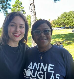 Megan Boone Instagram - Here is what’s happing in FLORIDA. A vibrant movement for the restoration of nature, climate policy, human rights, voting rights, responsible gun ownership, equitable housing and the kind of love for our neighbors that defines true patriotism AND it’s happening in the SOUTH. So no matter where you live there is a reason to knock on doors. All of this only happens when we put in the work- one foot in front of the other- to get our neighbors out to vote for these candidates then support their agenda while in office. #werenotgoingback #forward #whenwevotewewin #whenwefightwewin 
@maxwellfrostfl 
@debbieforfl 
@nicolewilson_d1 @votenicolewilson 
@leonard.k.spencer
@stateattorneymoniquehworrell
@keishamulfort