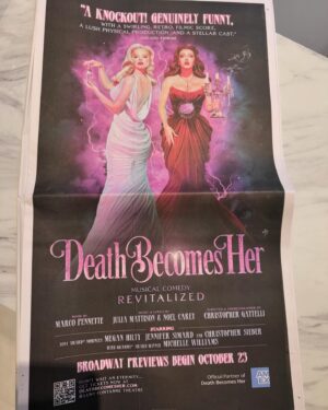Megan Hilty Instagram - When you realize you’re in the NY Times AND Hello Kitty Magazine at the SAME TIME…
#THESEarethemomentsthatmakelifeworthliving