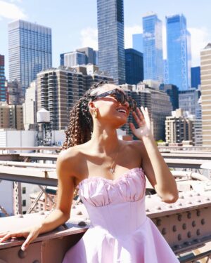 Mélanie Thomas Instagram - #nyfw2024 🥂 Quick and fun trip