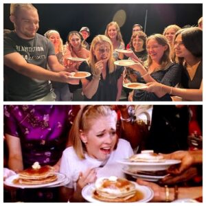 Melissa Joan Hart Instagram - Screen Acting class became “PANCAKE MADNESS” when @melissajoanhart joined us today for an incredible Q & A with students from @lipscombfilm at @cealipscomb .

#nashville #film #melissajoanhart #sabrinatheteenagewitch