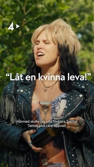 Mia Skäringer Instagram - Bara en vecka kvar till premiären av Tabitas Tattoo🥳 Den 13 september är det äntligen dags!🤩