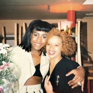 Mica Paris Instagram - A 19 year old me with @mamabear_og, 19! Time flies people, sending love and see you all very soon x 🥰