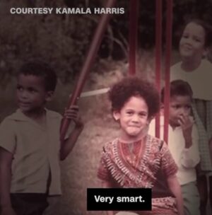 Michaela Angela Davis Instagram - Who’s gonna tell him? That woman @kamalaharris he thought just turnt Black, as a little girl, sported an afro and dashiki - preceding and arguably blacker than going to @howard1867 #winwithblackwomen