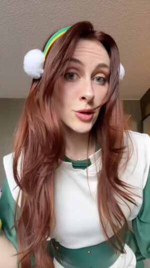 Michaela Jill Murphy Instagram - very demure. very melon lord. 
.
See you soon @cscomiccon !! 💚
.
#demure #atla #avatar #cosplay #mindful #cutesy #melonlord