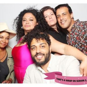 Michelle Buteau Instagram - And that’s a wrap on SEASON 2 of Survival of the Thickest!!!

My first boss in local news told me if I found a job I love, it wouldn’t feel like work. He wasn’t wrong. (I definitely quit 😎)

#survivalofthethickest 
#season2 
#wrap