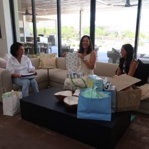Michelle Wie Instagram - Feeling so grateful and so thankful for these moments. It was a long long road to even get to this point and I am so thankful to be here, celebrating this moment with friends and family. We can’t wait to meet you baby brother 🫶🫶

@aliyafowler @linz.lanni Thank youuuuuu for making me feel like the most special mama today and every other day. Yall are the freaking best.