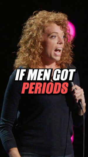 Michelle Wolf Instagram - If men got periods, it would be everything #period #research  #monkey #vacation #nodaysoff #comedy #standup #michellewolf @hbo