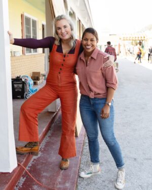 Mika Kleinschmidt Instagram - Both teams did a phenomenal job transforming the kitchenette rooms👏🏽
I know judging can not be an easy job because both hotels have such a different vibe. 
Grateful that “Amazing Grace” and I were able to pull out a win this week but we’re still not finished yet…

Tune in next Tuesday as we tackle the outdoor space! 100 Day Hotel Challenge HGTV 8/7c
