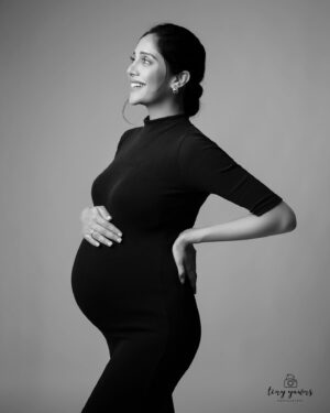 Milana Nagaraj Instagram - Expanding not just in body but in mind and spirit…
Making room for the life that is you ♥️

Styling: @tejukhushistylefiles 
PC: @tinyyawnsphotography