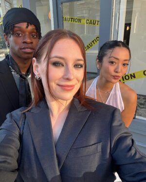 Mina Sundwall Instagram - @onlymurdershulu last night :)