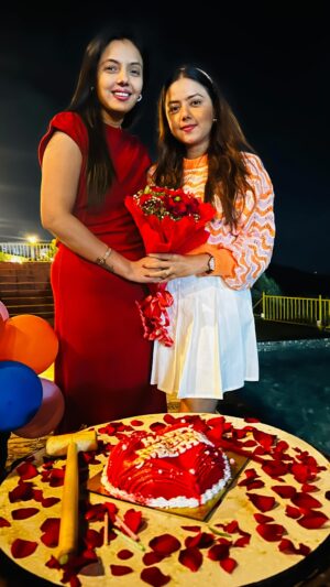 Monalisa Bagal Instagram - Thank you for this beautiful surprise @monalisabagal 
Mom and Dad have given me the most precious #gift in this world by giving you to me, you are the best #sister and human being in this world and I am always with you #babe
Always keep smiling And thank you so much for always making me feel special ❤️🥰🤗
#happybirthdaytome #latepost #celebration #youngersister #myworld #sistersbond #happy #love