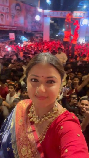 Monalisa Bagal Instagram - Dahihandi 🦚✨

#janmashtami #krishna #krishnalove #eventdiaries #fyp #explorepage #explore #foryou #dahihandi #2024 #maharastra