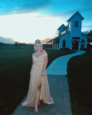 Morgan Huelsman Instagram - always a bridesmaid (part three) 💛🐠
