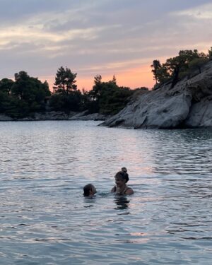 Müge Boz Instagram - Halkidiki 🇬🇷💙 part 1