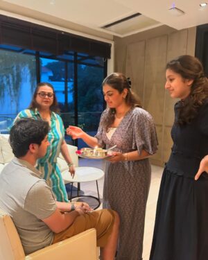 Namrata Shirodkar Instagram - Happy times celebrating special bonds ♥️♥️♥️