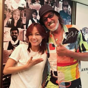 Nanase Aikawa Instagram - ラモスさんとご飯を食べに行ったよ😊❤️
20年以上も前からライブなどを観に来てくれて、仲良くしてもらっています☺️👍

 @ruyramos10official 

#時を超えても仲良し