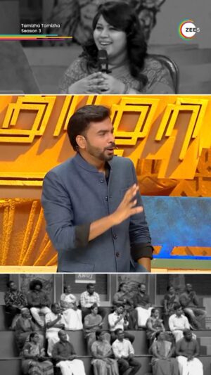 Nancy Jennifer Instagram - Admin: Nanum antha oruthara thaan theditu irken😅

Watch your favourite movies and shows anywhere anytime only on ZEE5 absolutely for free 🤩🔥

#TamizhaTamizhaS3 #TamizhaTamizha #ZEE5Tamil #ZEE5 #WatchForFree