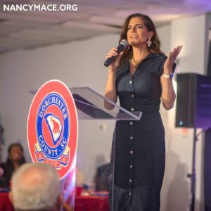 Nancy Mace Instagram - This weekend we headlined the Dorchester County GOP's Annual Faith, Family, and Freedom event. Thank you Chairman Wright for putting everything together. 🇺🇸

We came with one main message: the Republican party and Donald J. Trump are the only option for Pro-Women voters. Kamala Harris wants to take away accomplishments from our girls, and she will set women back decades.