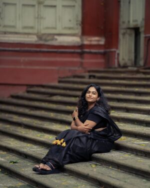 Nandhini Madesh Instagram - 📸 @jascaptures_ 
Saree @ilovesarees