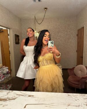 Natacha Karam Instagram - Got glammed up for a Goddesses wedding @bedes you are extraterrestrial and I’m obsessed with you and your love ✨💛