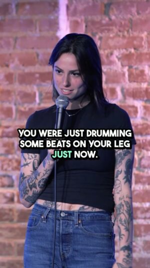 Natalie Cuomo Instagram - I would absolutely do this if I played the drums. 

#standup #comedy #standupcomedy #comedian #fyp #crowdwork #standupcomedian