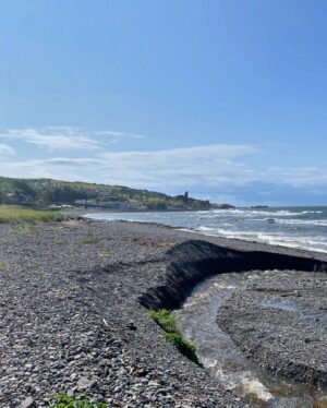 Nicola Sturgeon Instagram - Lovely impromptu visit to one of my favourite places in the world this afternoon - Dunure, where my grandparents lived and I spent a lot of my childhood.