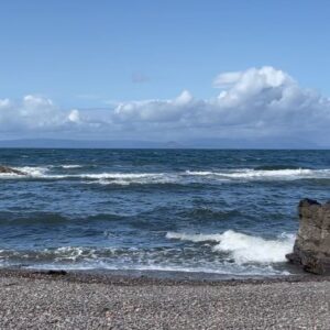 Nicola Sturgeon Instagram - Lovely impromptu visit to one of my favourite places in the world this afternoon - Dunure, where my grandparents lived and I spent a lot of my childhood.