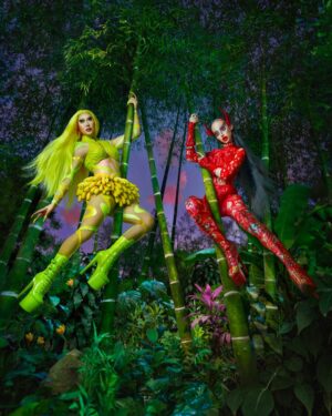 Niohuru X Instagram - Coming from Asia 🍌🩸
Taking over the world 🍌🩸 
.
Photo & Art Dir: @polkurucz 
Styling: @gamecrusherpresents and @mirandamonroe.xo | @66wind99 earrings @outhousejewellery, @vampirechinese horns 3d printed by @aingelblood, choker by @astarazma via @thearchshow
Nails: @krista_la_creme
Comp, Retouch, Digital Art: @retouch_nataly_trach
Lighting: @lrismyname, @kaveh.polytropix
CG: @leandrooliveira3d, @padovanistudio, @nailhouse.designl
Creative Assistant: @matheusshiro
Creative agency: @earlymorningriot