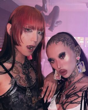 Niohuru X Instagram - Hi UK🩸 Im coming for your sweet blood this November 🩸 Get your tickets at Hosoandnio.com . Bring ur goggles it’s gonna be wet 🩸