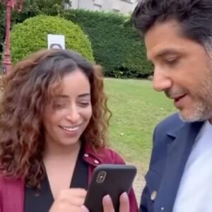 Nisrin Erradi Instagram - نبيل عيوش ونسرين الراضي مباشرة من مهرجان أنغوليم لسينما لفلم @everybody_loves_touda