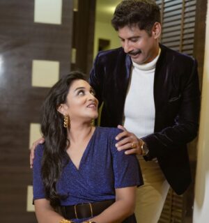 Nitha Promy Instagram - Happy Anniversary, Promy! 😘❤️❤️❤️
Can’t believe it’s been two decades since we started this incredible journey together. We've had our share of ups and downs, but through it all, we've remained each other's constant. You are my best friend, my partner, and my everything. Like Tom and Jerry, we may have our  battles and mischievous moments, but deep down, we know we can’t live without each other. Thank you for blending  friendship and romance, filled with laughter, love, and memories that I cherish every single day.
Thank you for being by my side, for supporting  me through it all, and for making our life together so special. Here’s to the unforgettable moments and to many more to come......

Organised @thecrewcornersofficial
Clicked @visualstory.teller 
Mua @makeup_by_prajitha
Location 📍@nadhiyoram

#anniversary #wedding #couple #instapic #love #happiness #togetherness #instagramers #promykuriakose #nithapromy #instagram #photo #photography #photoshoot #instagood #boi #picoftheday #photooftheday