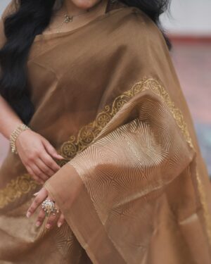 Nivetha Thomas Instagram - With her name S.P.V.P.K.K.P.M.B. SARASWATHI etched onto it, her Coffee filter is now my dearest possession! 

35 - Chinna katha kaadu now in theatres ♥️

Look Inspiration: Filter coffee 
Outfit by: @ertheofficial
Jwellery by: @sheetalzaveribyvithaldas
Styling: @i_princi_vaidh
Assisted by: @bhukya_yashaswi
Photography: @georgebushya