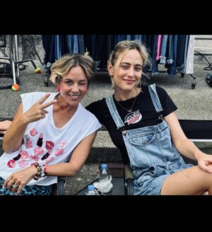 Nora Arnezeder Instagram - Hell in paradise… 🎥 @lalasy1 @josephinedelabaume @officialmariabello @roxanedepardieu @sartajgarewal @benjaminramalho #virginiebessonsilla @loukameliava #shubhamsaraf #karinesilla