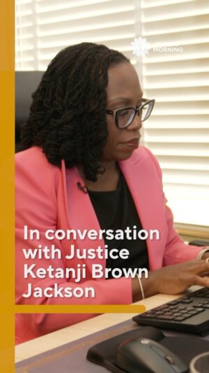 Norah O'Donnell Instagram - Justice Ketanji Brown Jackson discusses her new memoir “Lovely One” and her journey to the Supreme Court in an interview with @cbseveningnews anchor and managing editor @norahodonnell, tomorrow.