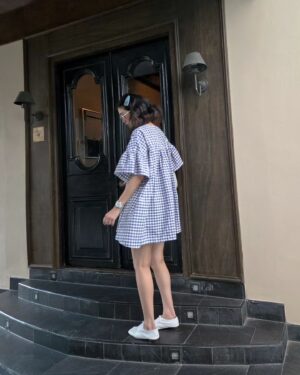 Oranicha Krinchai Instagram - New in: Gingham baby🤪🍒 #FoundsDollDress