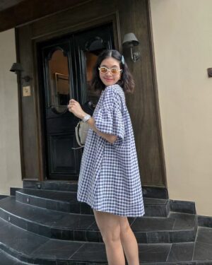 Oranicha Krinchai Instagram - New in: Gingham baby🤪🍒 #FoundsDollDress