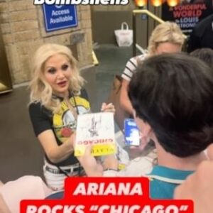 Orfeh Instagram - The ladies are serving eyelashes and razzle-dazzle up at the Ambassador Theatre! 👏 @arianamadix 👏 @robynhurder 👏 @orfeh 👏