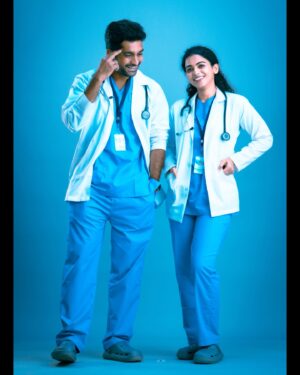 Padeni Kumar Instagram - Ani❤️Ravi 
.
You guys made this pair hit😍
Thank you for supporting us this much!!!! This was our first photoshoot together for heartbeat🔥
Ravi @i_gurulakshman I never seen such a supporting Co-artist..Strangers to best friends😍 I admire your knowledge towards cinema and your tolerating tendency of my kutty kutty tortures in between shots 🤣 (I love to do that btw)🤪 I wish to keep working with you more✌🏼 And yes my secrets are safe with you😅 
.
Thank you @deepaksundarrajan sir for this combo ! I am extremely grateful for you sir ! 
.
Thanks to @rj_shyam_sundar without you I wouldn’t be a part of this hit. 
.
Thanks to @atelefactory @veluraja88 sir for this opportunity! Hope to work together soon sir…! 
.
Thanks to @disneyplushotstartamil 🫶🏼
.
Thanks to my director Abdul sir and Dop Santosh sir. 
.
Thanks to my whole team❤️
.
#hotstar #heartbeat #hit #show #love #passion