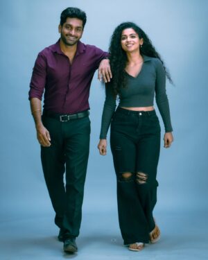 Padeni Kumar Instagram - Ani❤️Ravi 
.
You guys made this pair hit😍
Thank you for supporting us this much!!!! This was our first photoshoot together for heartbeat🔥
Ravi @i_gurulakshman I never seen such a supporting Co-artist..Strangers to best friends😍 I admire your knowledge towards cinema and your tolerating tendency of my kutty kutty tortures in between shots 🤣 (I love to do that btw)🤪 I wish to keep working with you more✌🏼 And yes my secrets are safe with you😅 
.
Thank you @deepaksundarrajan sir for this combo ! I am extremely grateful for you sir ! 
.
Thanks to @rj_shyam_sundar without you I wouldn’t be a part of this hit. 
.
Thanks to @atelefactory @veluraja88 sir for this opportunity! Hope to work together soon sir…! 
.
Thanks to @disneyplushotstartamil 🫶🏼
.
Thanks to my director Abdul sir and Dop Santosh sir. 
.
Thanks to my whole team❤️
.
#hotstar #heartbeat #hit #show #love #passion